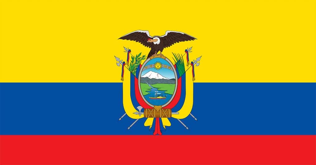 Ecuadorian flag