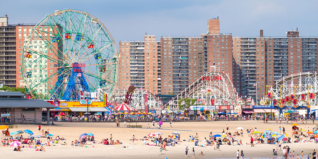 A Summer Afternoon at Coney Island's Maimonides Park - Yeshiva