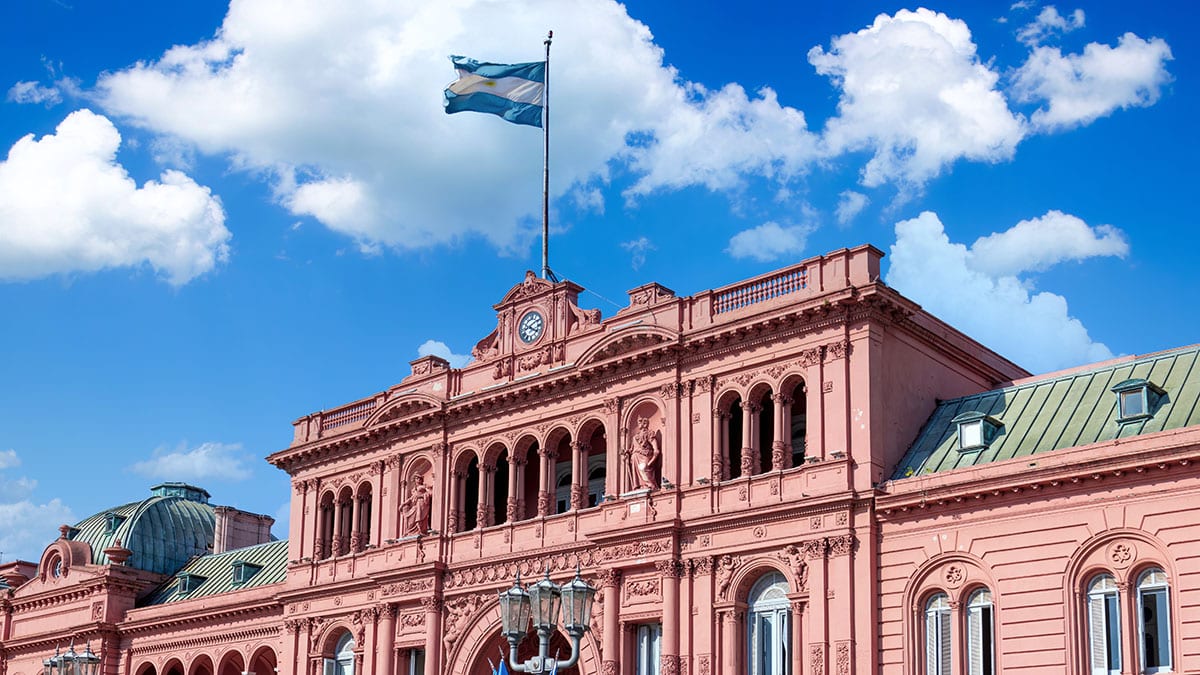 Argentine Independence Day Casa Rosada Buenos Aires (eskystudio/Adobe)