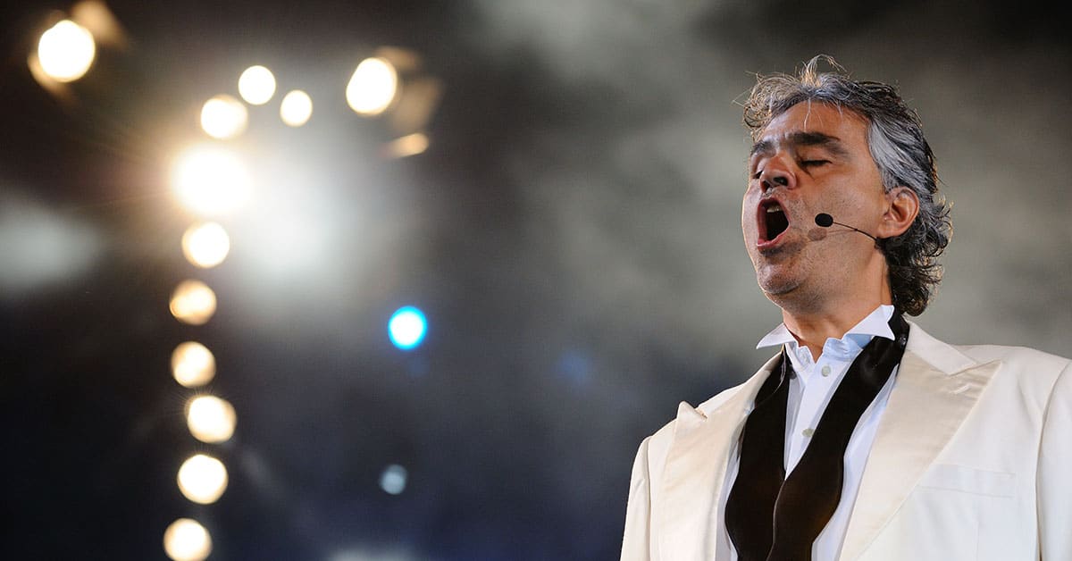 How Andrea Bocelli Is Bringing A Very Family Christmas To The Masses