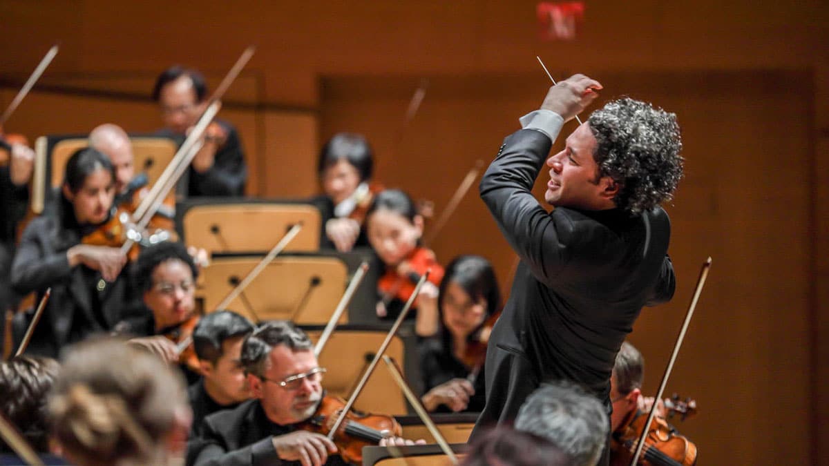 Los Angeles Times on X: L.A. Philharmonic music and artistic director Gustavo  Dudamel has announced that he will leave the L.A. Phil for the New York  Philharmonic at the conclusion of his