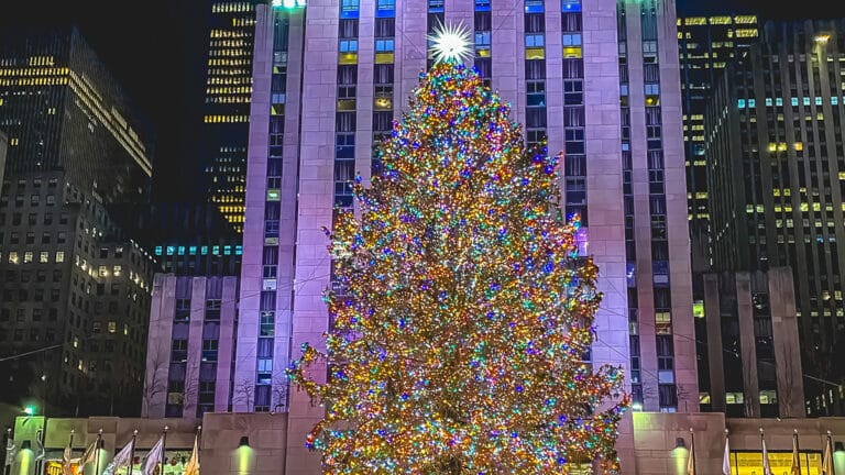 Rockefeller Center Christmas Tree is a New York Holiday Tradition