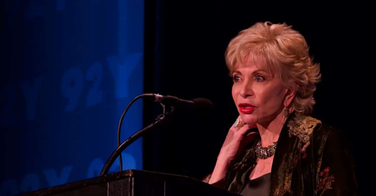 Author Isabel Allende, at the Orpheum 11/20