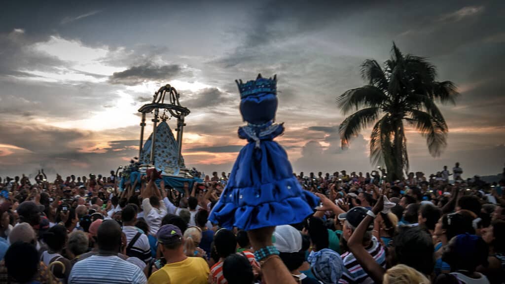 Our Lady of Regla procession in Regla, Havana, Cuba. (Kako Escalona/Dreamstime)