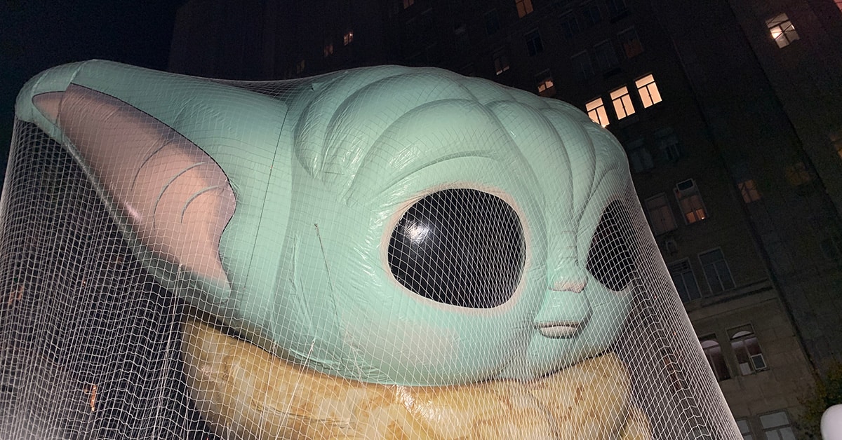 Macy's Thanksgiving Day Parade Balloon Inflation