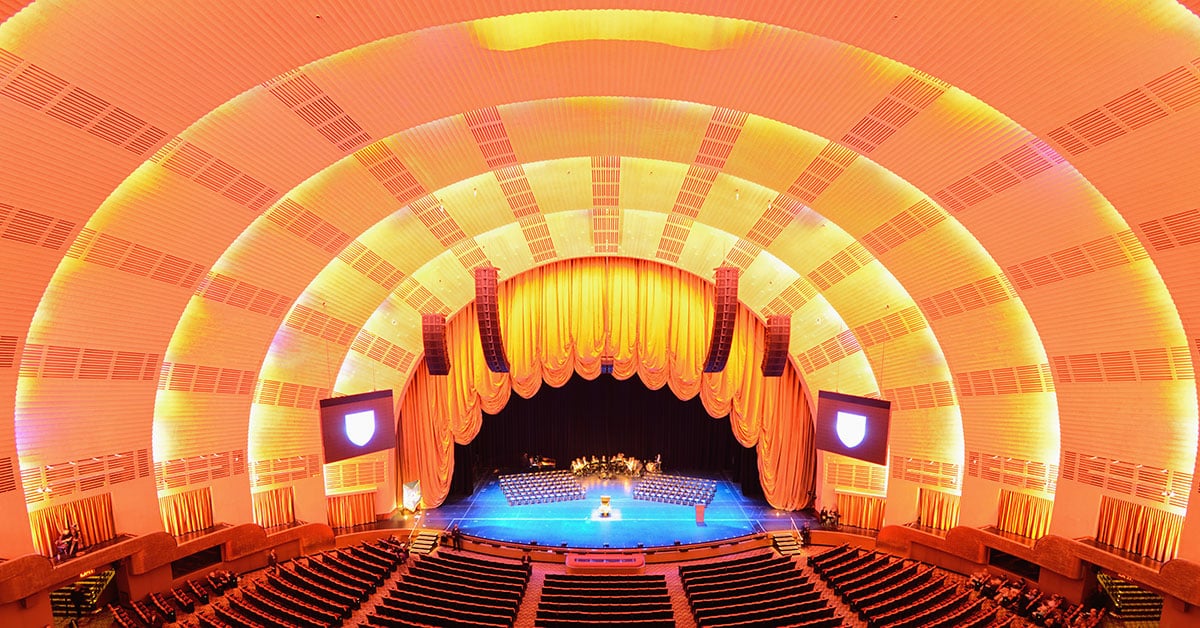 Die Radio City Music Hall ist das größte Indoor-Theater der Welt