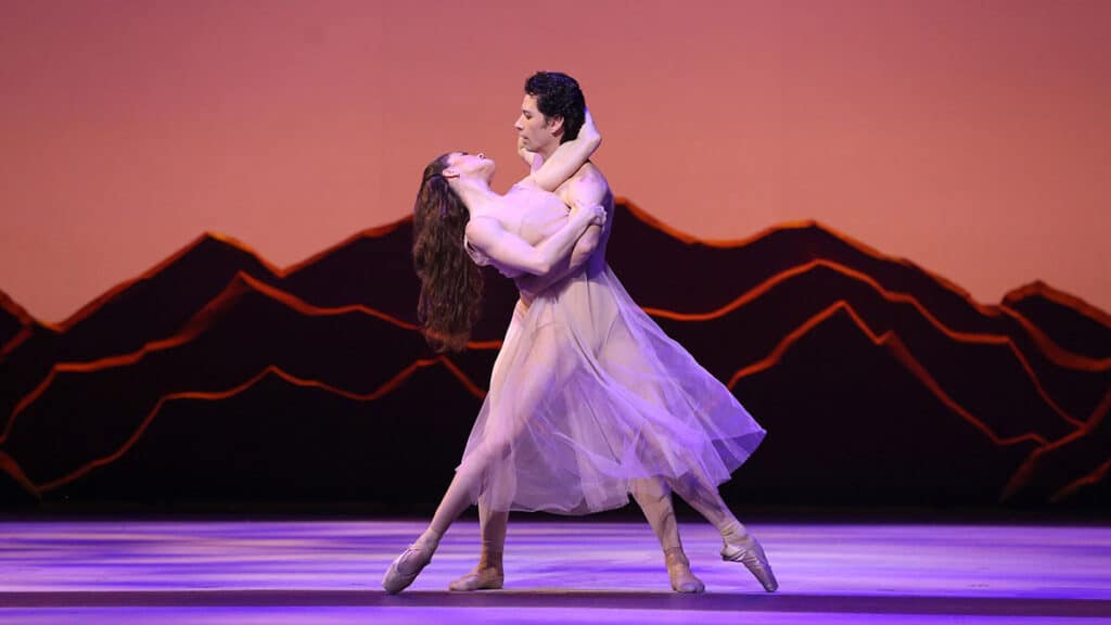American Ballet Theatre, Cassandra Trenary & Herman Cornejo in Wheeldon's "Like Water for Chocolate" (Marty Sohl/ABT)