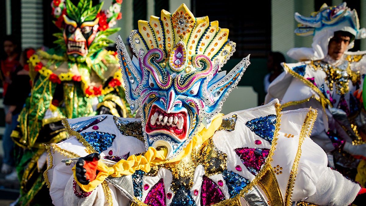 Queens Dominican Day Parade Diablo Cojuelo (Alkiona25/Dreamstime)