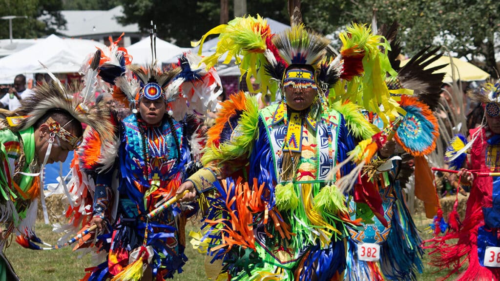 Indigenous Peoples Day NYC Powwow (Jenta Wong/Dreamstime)